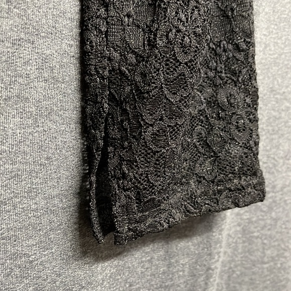 NWT -Mars The Label The Lace Asymmetric Trouser Set in Black - Size Small (8 UK) - Picture 8 of 15